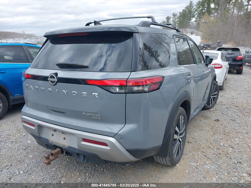 2022 NISSAN PATHFINDER PLATINUM 4WD - 5N1DR3DK7NC248199