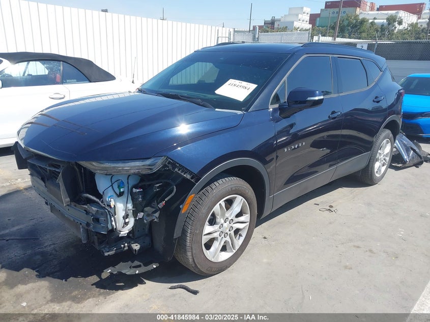 2021 CHEVROLET BLAZER VIN: 3GNKBCRS6MS500419