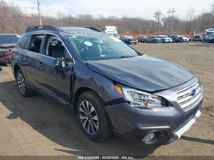 2017 Subaru Outback 2.5I Limited VIN: 4S4BSANC4H3329043 Lot: 41845986