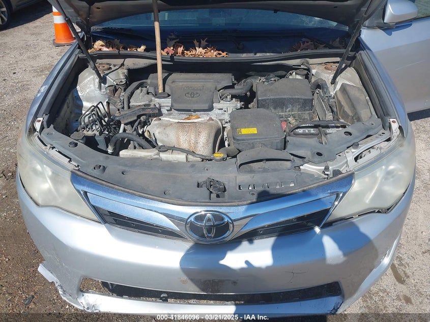 2012 TOYOTA CAMRY VIN: 4T1BF1FK1CU059458