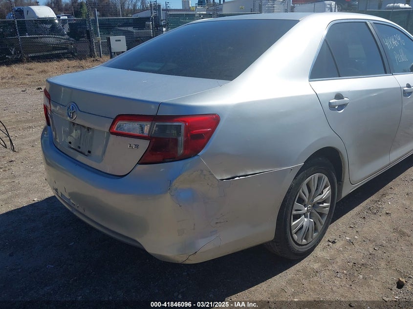 2012 TOYOTA CAMRY VIN: 4T1BF1FK1CU059458