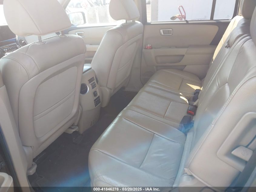 2012 Honda Pilot Touring VIN: 5FNYF4H91CB070026 Lot: 41846278