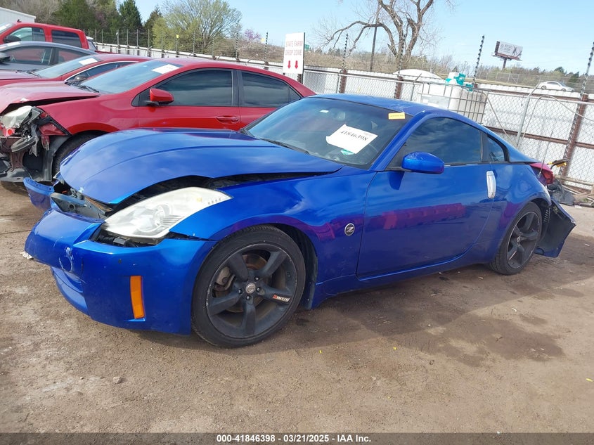2006 NISSAN 350Z VIN: JN1AZ34E66M352893