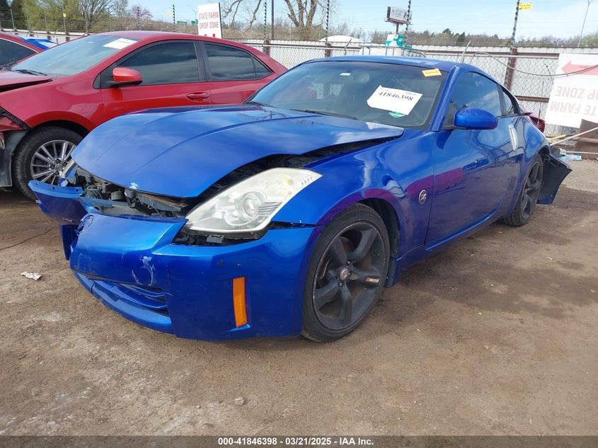 2006 NISSAN 350Z VIN: JN1AZ34E66M352893