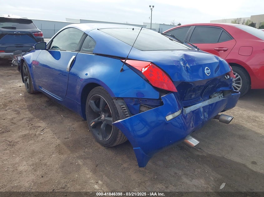 2006 NISSAN 350Z VIN: JN1AZ34E66M352893