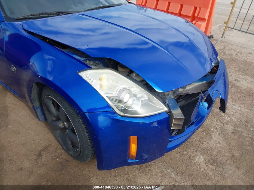 2006 NISSAN 350Z VIN: JN1AZ34E66M352893