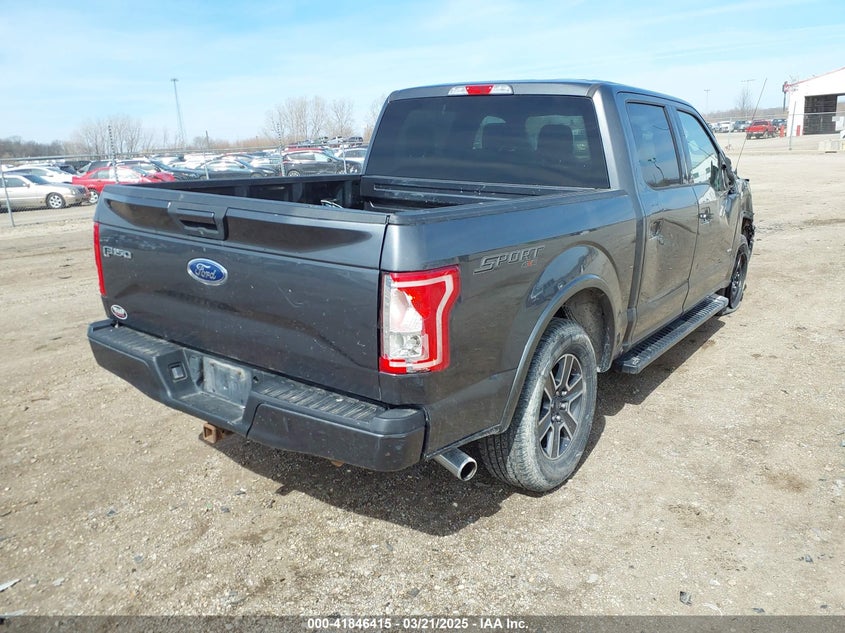 VIN 1FTEW1EP5HFC13843 2017 FORD F-150 XLT