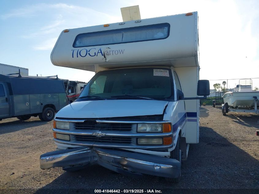 2000 Chevrolet Express Rv Cutaway VIN: 1GBJG31J8Y1208999 Lot: 41846442