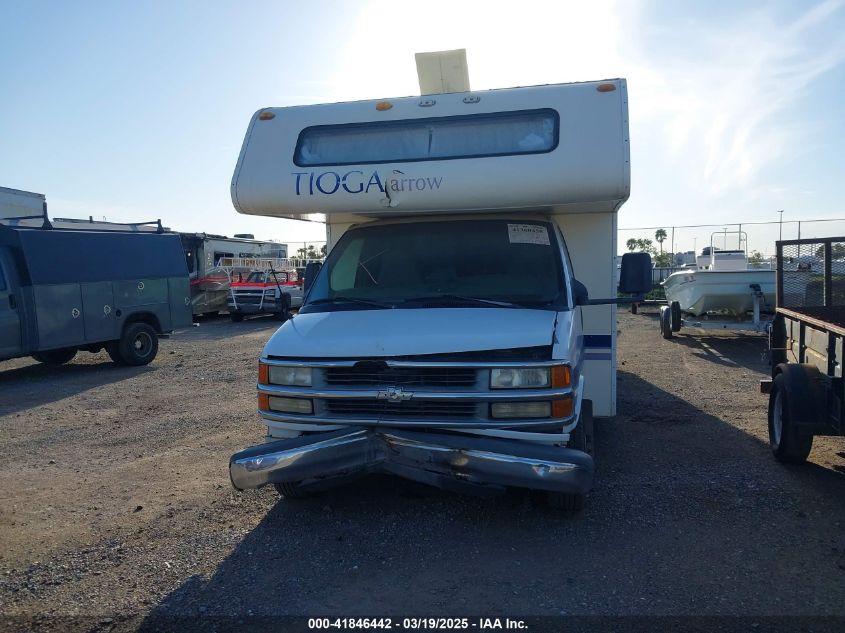 2000 Chevrolet Express Rv Cutaway VIN: 1GBJG31J8Y1208999 Lot: 41846442