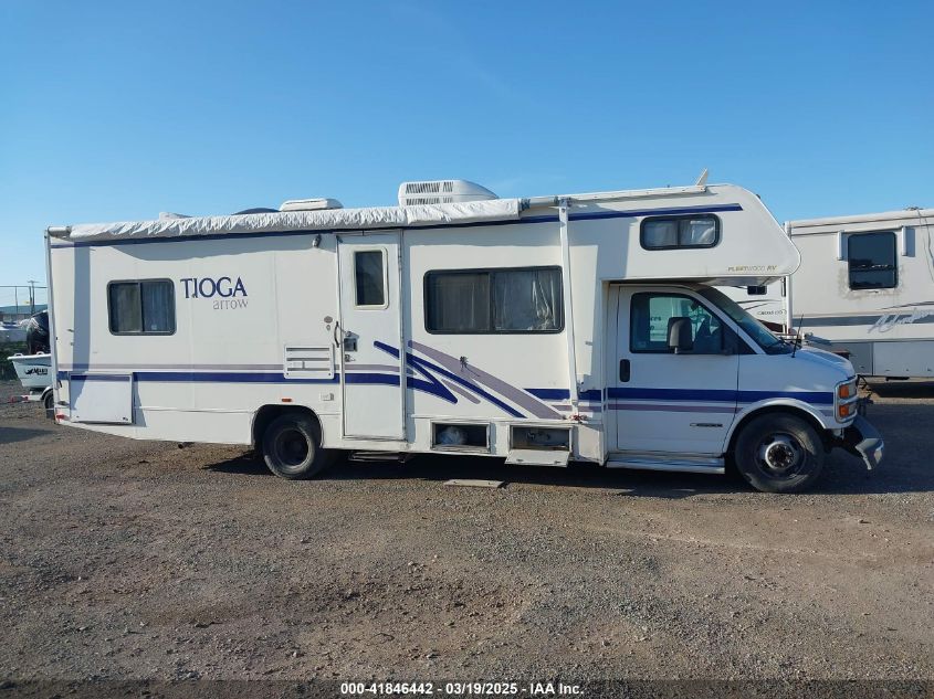 2000 Chevrolet Express Rv Cutaway VIN: 1GBJG31J8Y1208999 Lot: 41846442