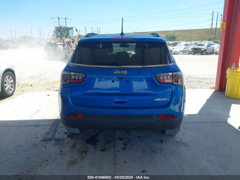 2022 Jeep Compass Latitude Fwd VIN: 3C4NJCBB7NT119404 Lot: 41846502