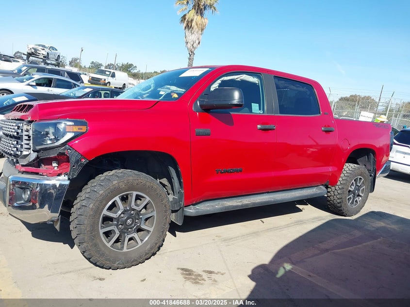 2019 TOYOTA TUNDRA SR5 5.7L V8 - 5TFDW5F15KX833817