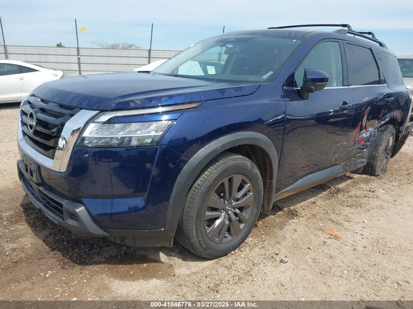 2022 NISSAN PATHFINDER SV 2WD - 5N1DR3BB6NC211566