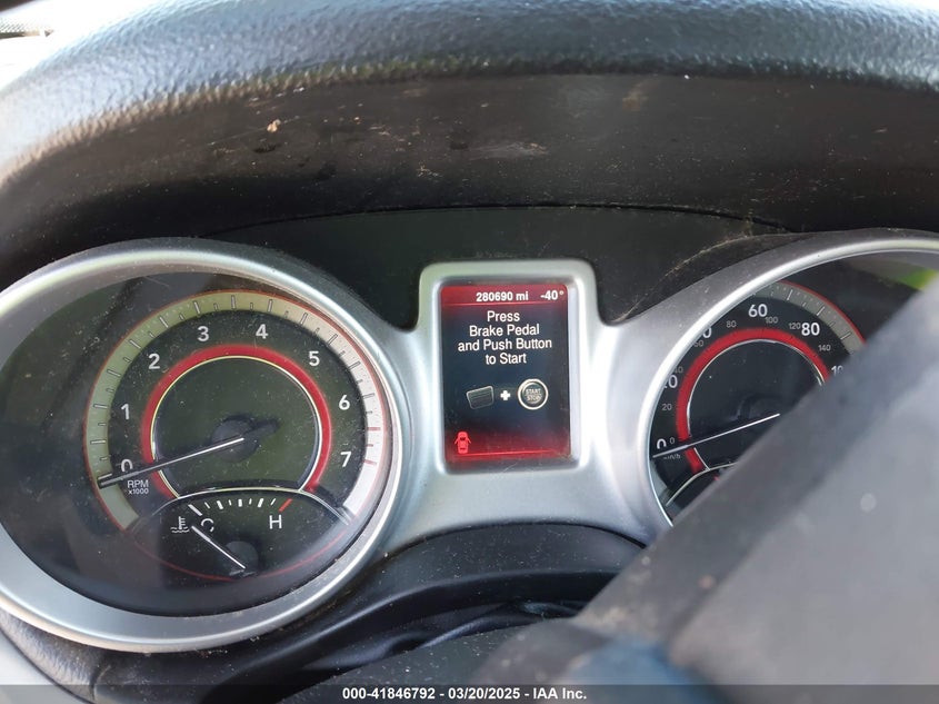 2015 DODGE JOURNEY VIN: 3C4PDCBG5FT744087