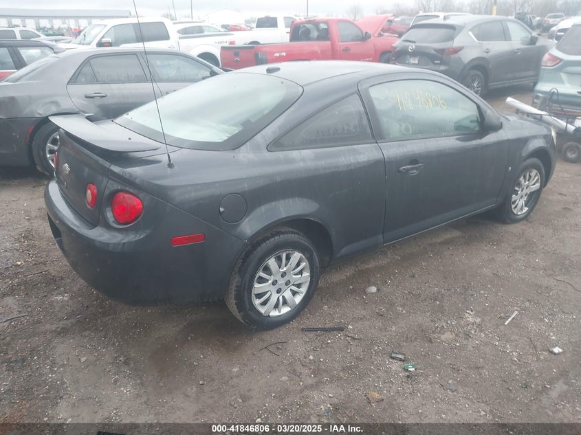 2009 CHEVROLET COBALT VIN: 1G1AS18H897154550