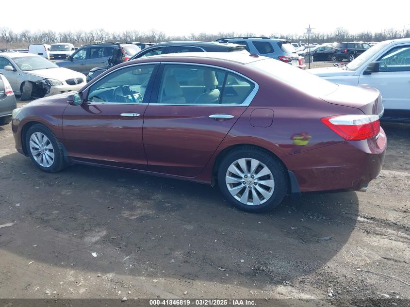 2013 Honda Accord Ex-L V-6 VIN: 1HGCR3F84DA024157 Lot: 41846819