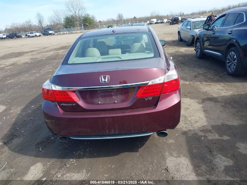 2013 Honda Accord Ex-L V-6 VIN: 1HGCR3F84DA024157 Lot: 41846819