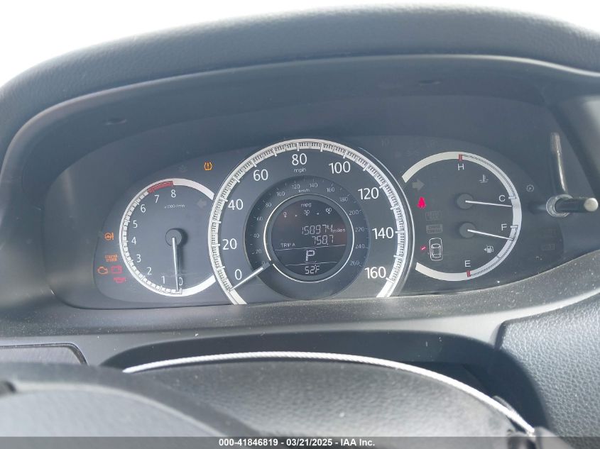 2013 Honda Accord Ex-L V-6 VIN: 1HGCR3F84DA024157 Lot: 41846819