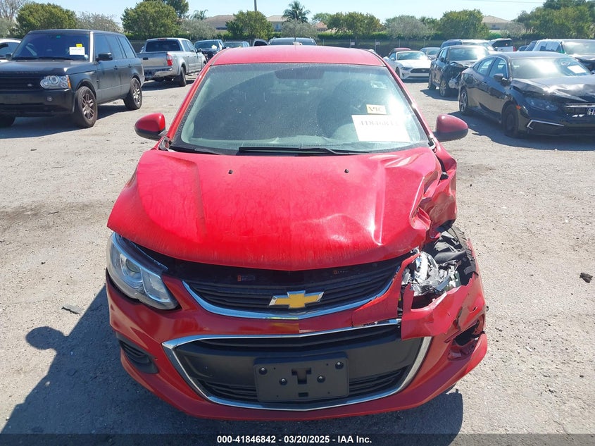 2020 CHEVROLET SONIC VIN: 1G1JF5SB3L4116362