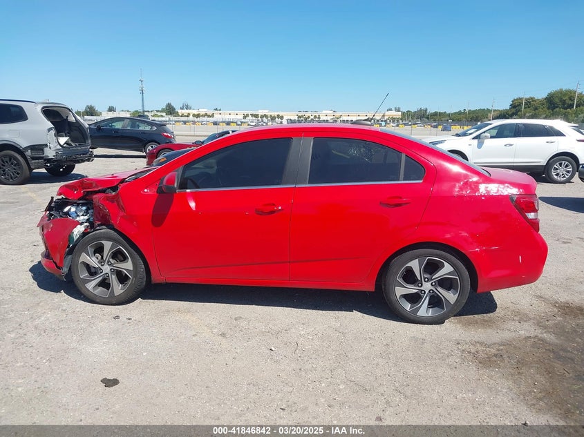 2020 CHEVROLET SONIC VIN: 1G1JF5SB3L4116362
