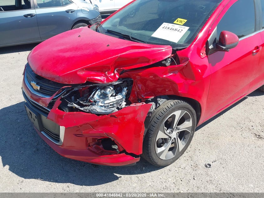 2020 CHEVROLET SONIC VIN: 1G1JF5SB3L4116362