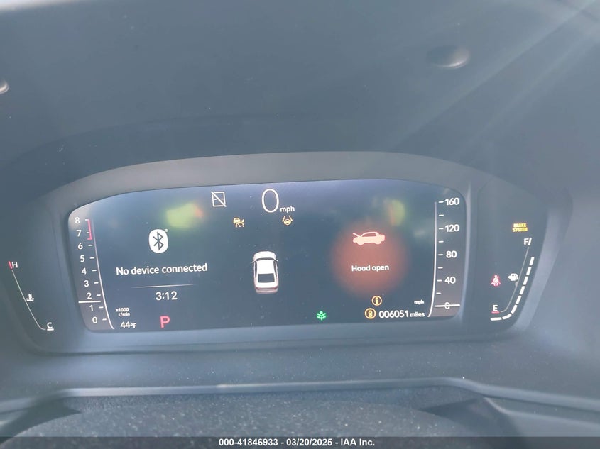 2025 HONDA ACCORD VIN: 1HGCY1F25SA010414
