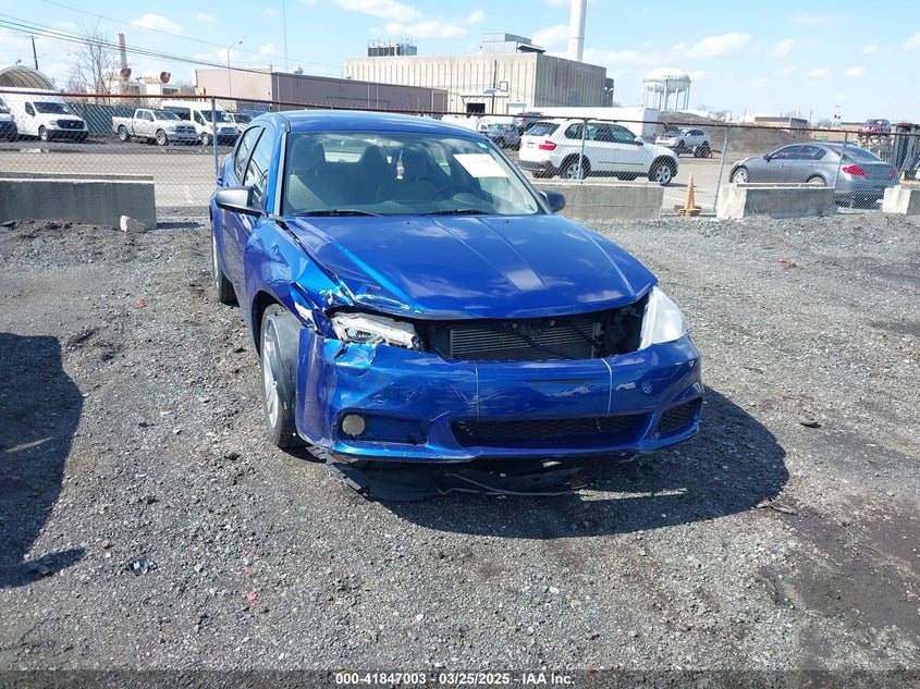 2012 DODGE AVENGER VIN: 1C3CDZAB1CN151561