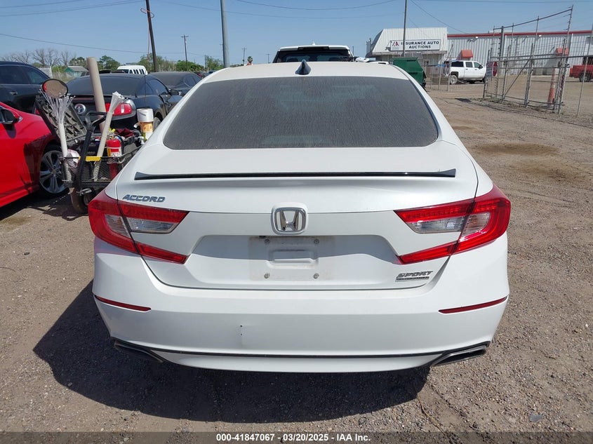 2021 HONDA ACCORD VIN: 1HGCV1F44MA071430