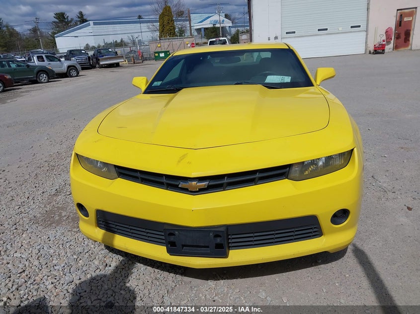 2015 CHEVROLET CAMARO VIN: 2G1FD1E33F9207139