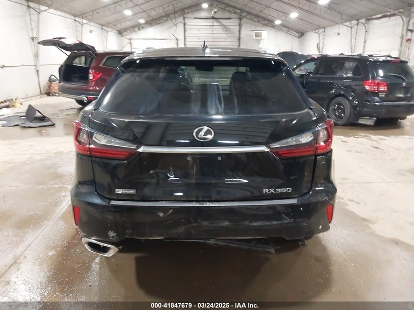 VIN 2T2BZMCA8JC158275 2018 LEXUS RX 350 F SPORT