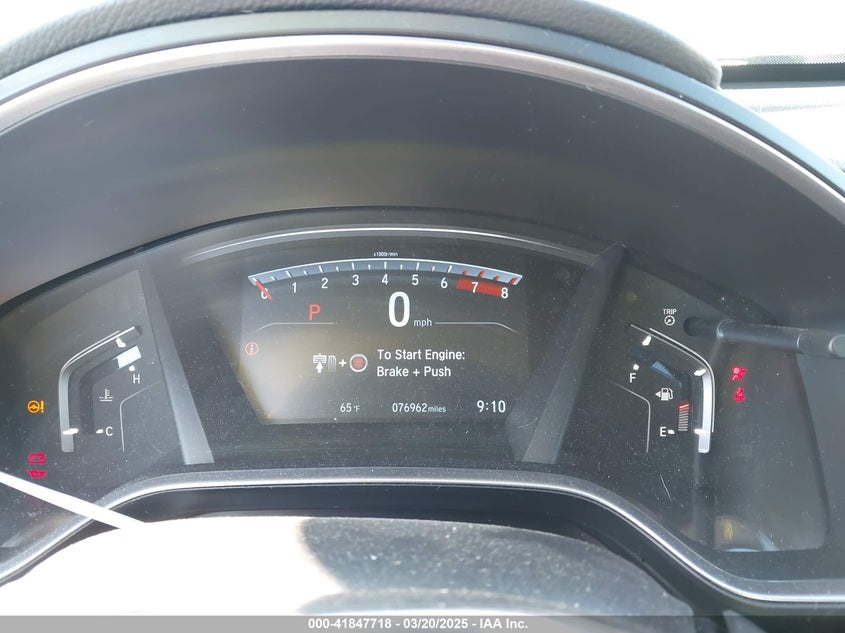 2019 HONDA CR-V VIN: 7FARW1H81KE036164