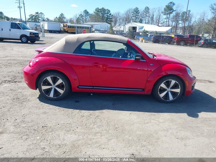 2014 VOLKSWAGEN BEETLE 2.0T R-LINE - 3VW8T7AT6EM803229