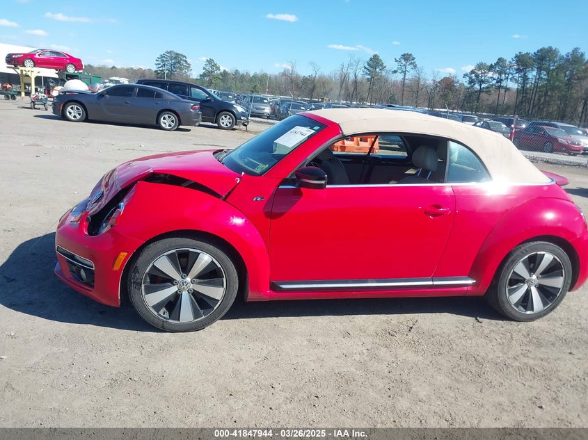 2014 VOLKSWAGEN BEETLE 2.0T R-LINE - 3VW8T7AT6EM803229