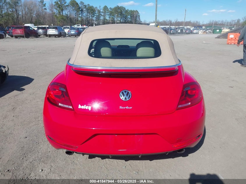 2014 VOLKSWAGEN BEETLE 2.0T R-LINE - 3VW8T7AT6EM803229