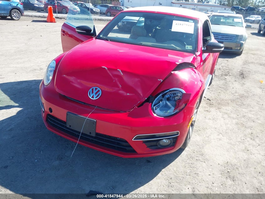 2014 VOLKSWAGEN BEETLE 2.0T R-LINE - 3VW8T7AT6EM803229
