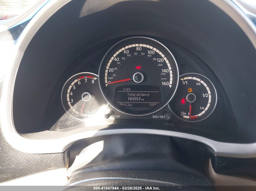 2014 VOLKSWAGEN BEETLE 2.0T R-LINE - 3VW8T7AT6EM803229
