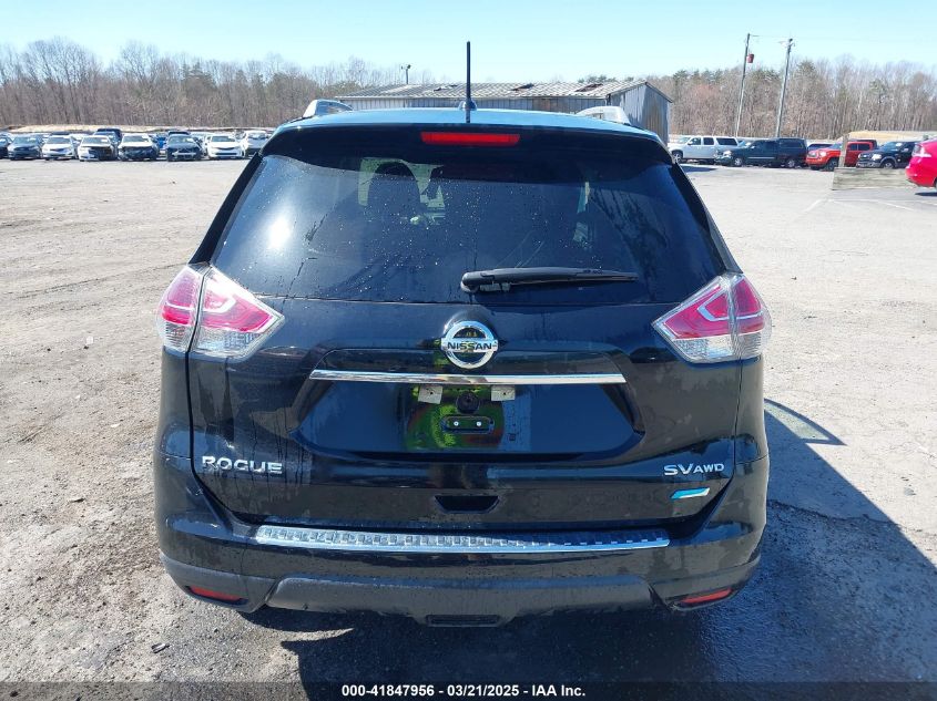 2014 Nissan Rogue Sv VIN: 5N1AT2MV6EC862699 Lot: 41847956
