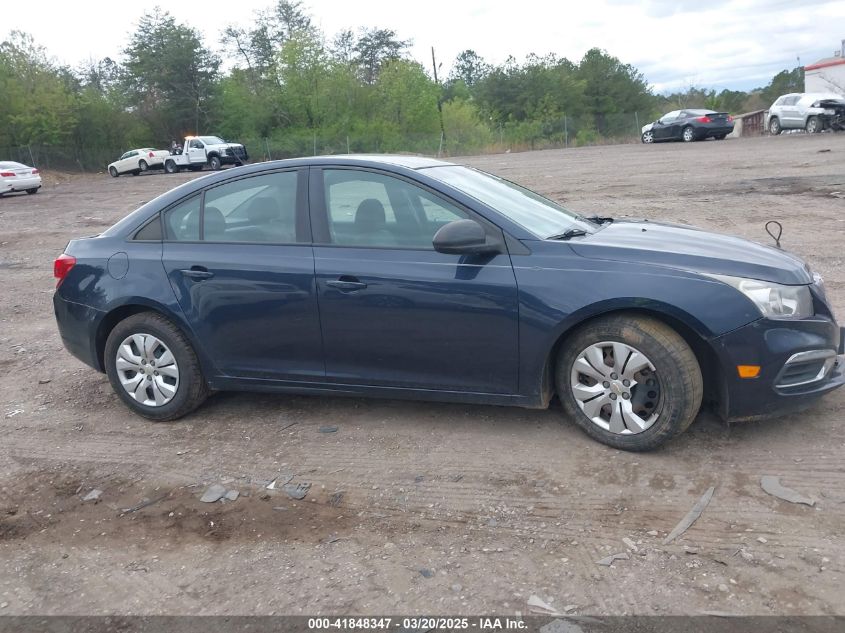 2016 Chevrolet Cruze Limited Ls Auto VIN: 1G1PC5SH7G143754 Lot: 41848347