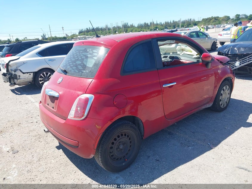 2012 FIAT 500 VIN: 3C3CFFAR4CT310952