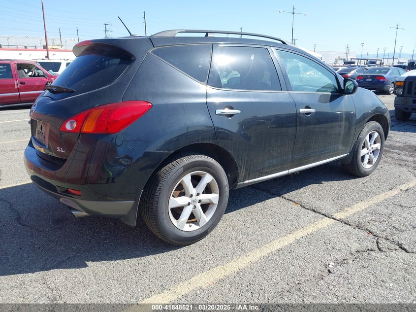 2009 NISSAN MURANO VIN: JN8AZ18U99W022486