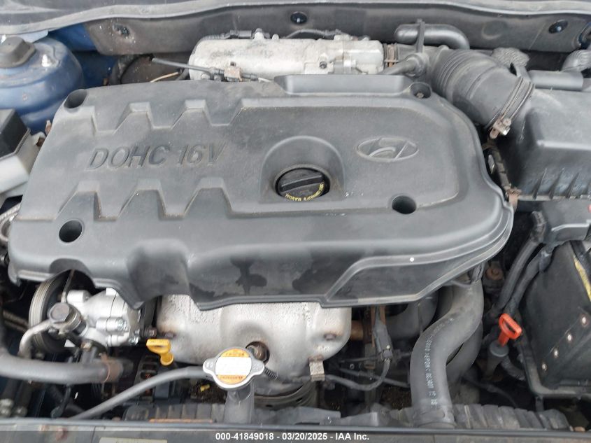 2008 Hyundai Accent Gls VIN: KMHCN46C18U258681 Lot: 41849018