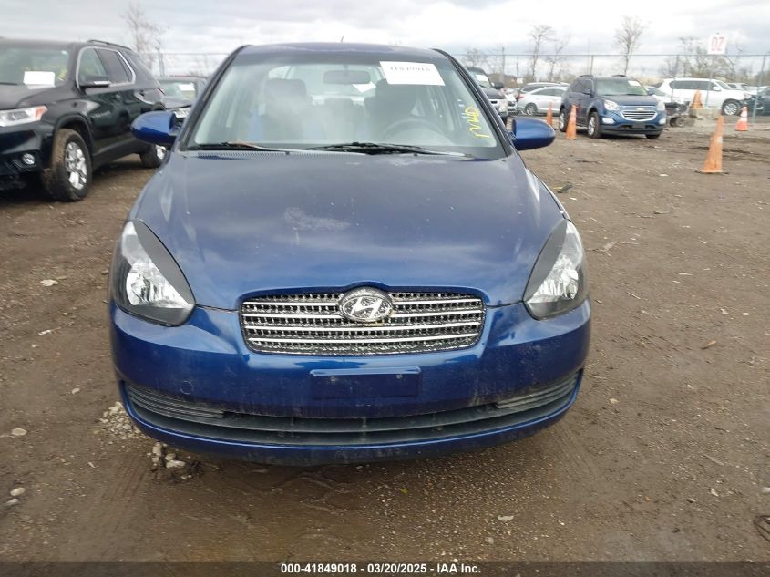 2008 Hyundai Accent Gls VIN: KMHCN46C18U258681 Lot: 41849018