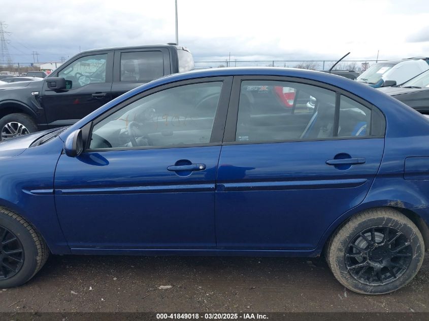 2008 Hyundai Accent Gls VIN: KMHCN46C18U258681 Lot: 41849018