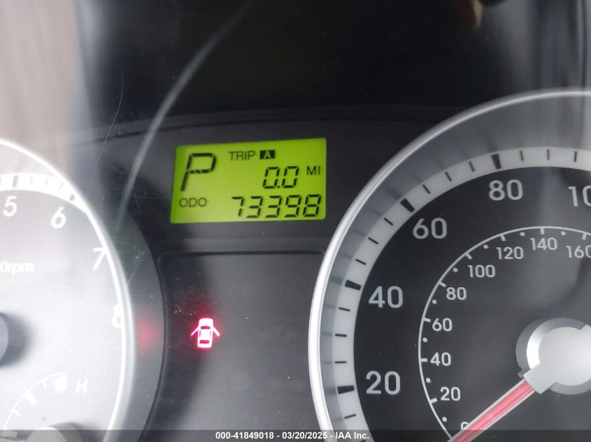 2008 Hyundai Accent Gls VIN: KMHCN46C18U258681 Lot: 41849018