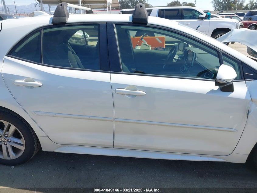 2020 TOYOTA COROLLA VIN: JTND4RBE2L3100649