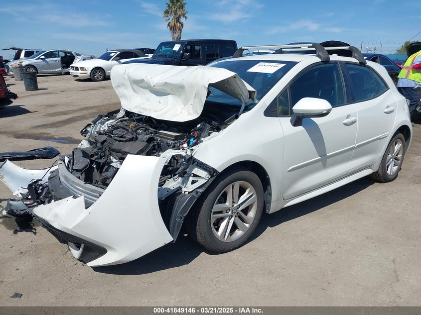 2020 TOYOTA COROLLA VIN: JTND4RBE2L3100649