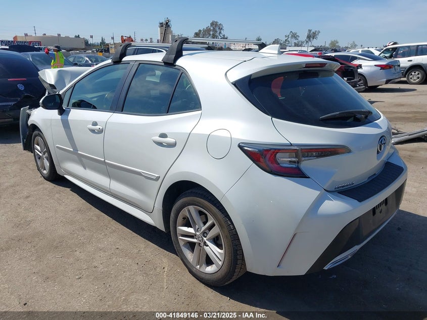 2020 TOYOTA COROLLA VIN: JTND4RBE2L3100649