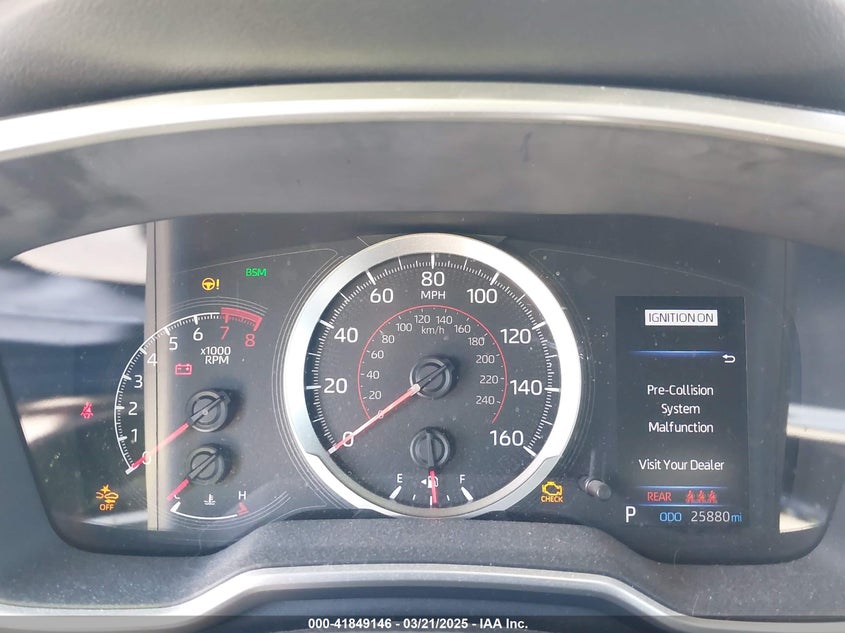 2020 TOYOTA COROLLA VIN: JTND4RBE2L3100649