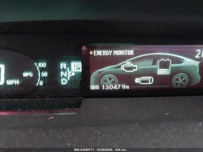 2013 TOYOTA PRIUS VIN: JTDKN3DU2D5694515