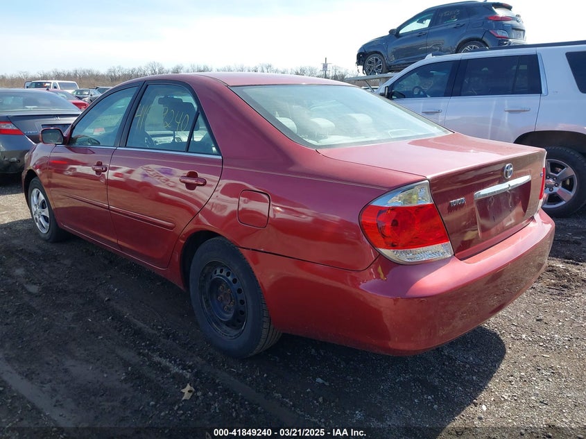2006 TOYOTA CAMRY VIN: 4T1BE32K16U129372